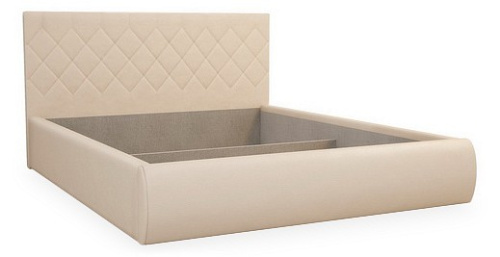 Ника Кровать 1.6 крем (экокожа). Фото №1